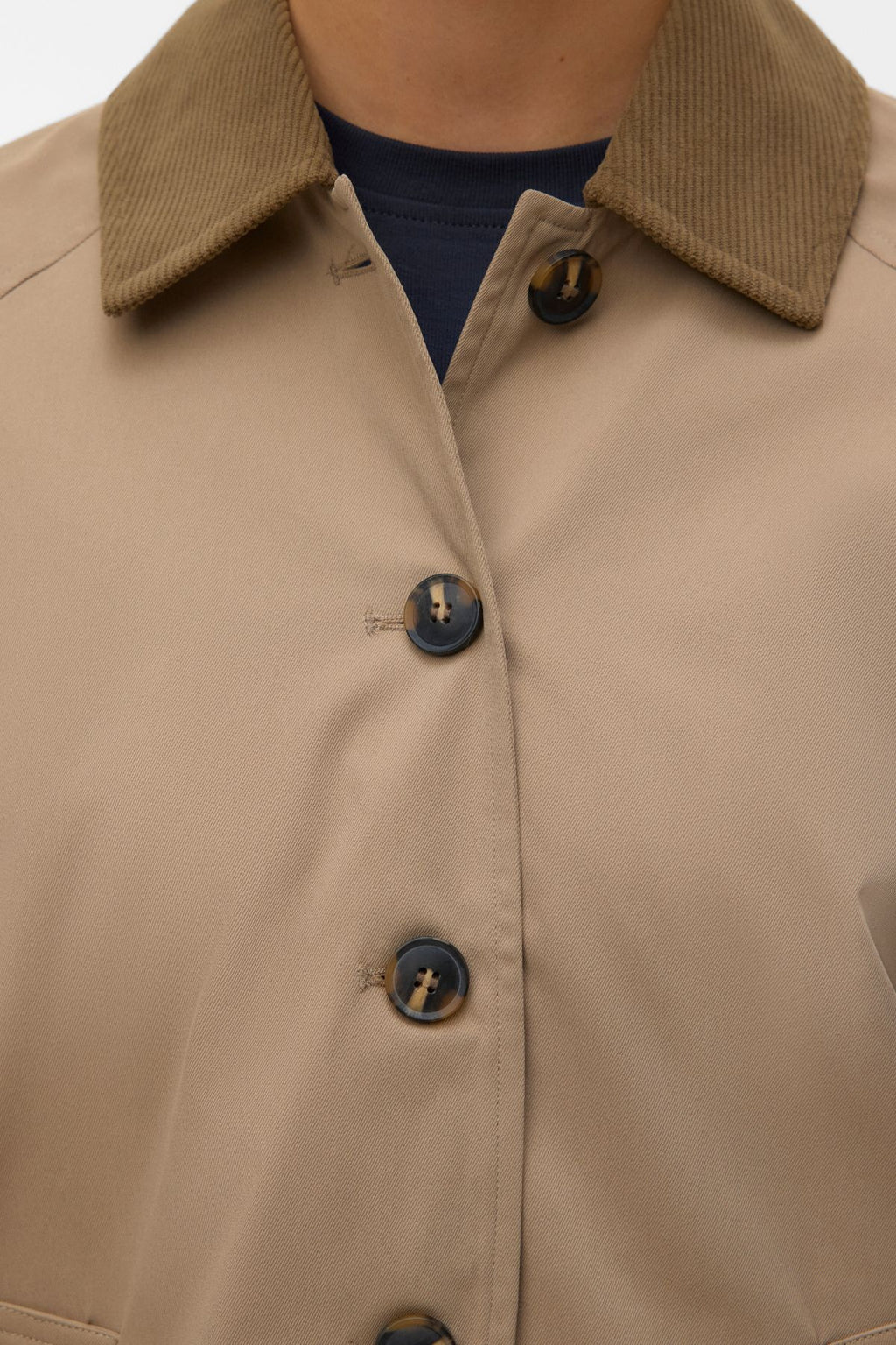 Chelseafia Short Jacket - Silver Mink