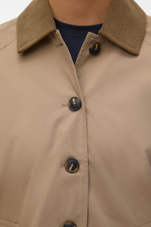 Chelseafia Short Jacket - Silver Mink