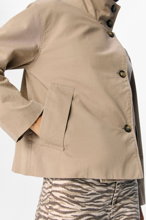 Gro Re Short Jacket - Desert Taupe