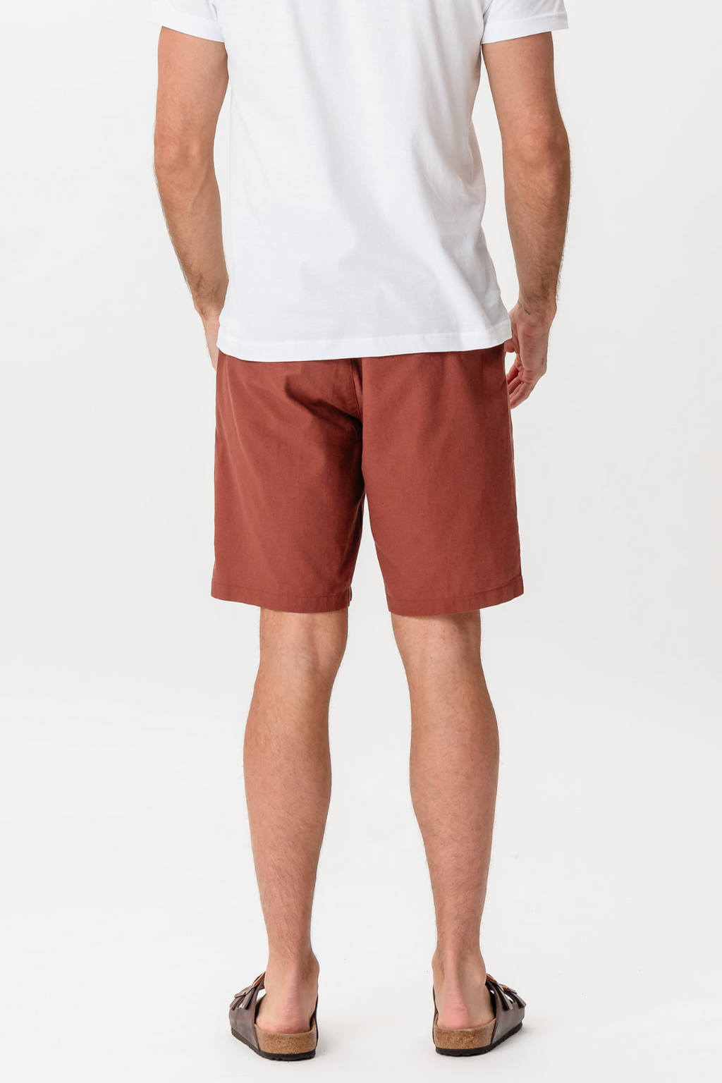 Linne Shorts - Terracotta