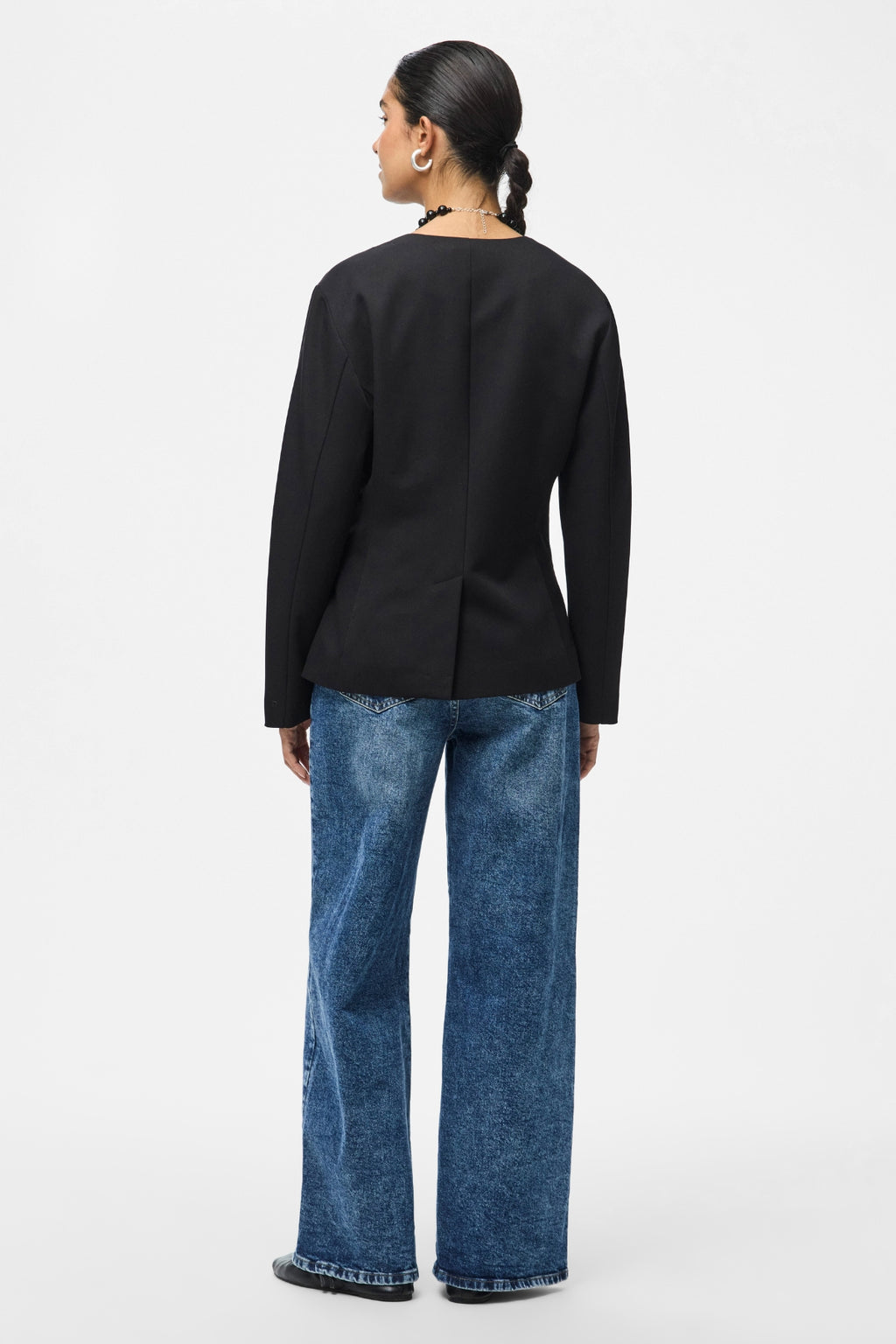 Kamil Fitted Blazer - Svart