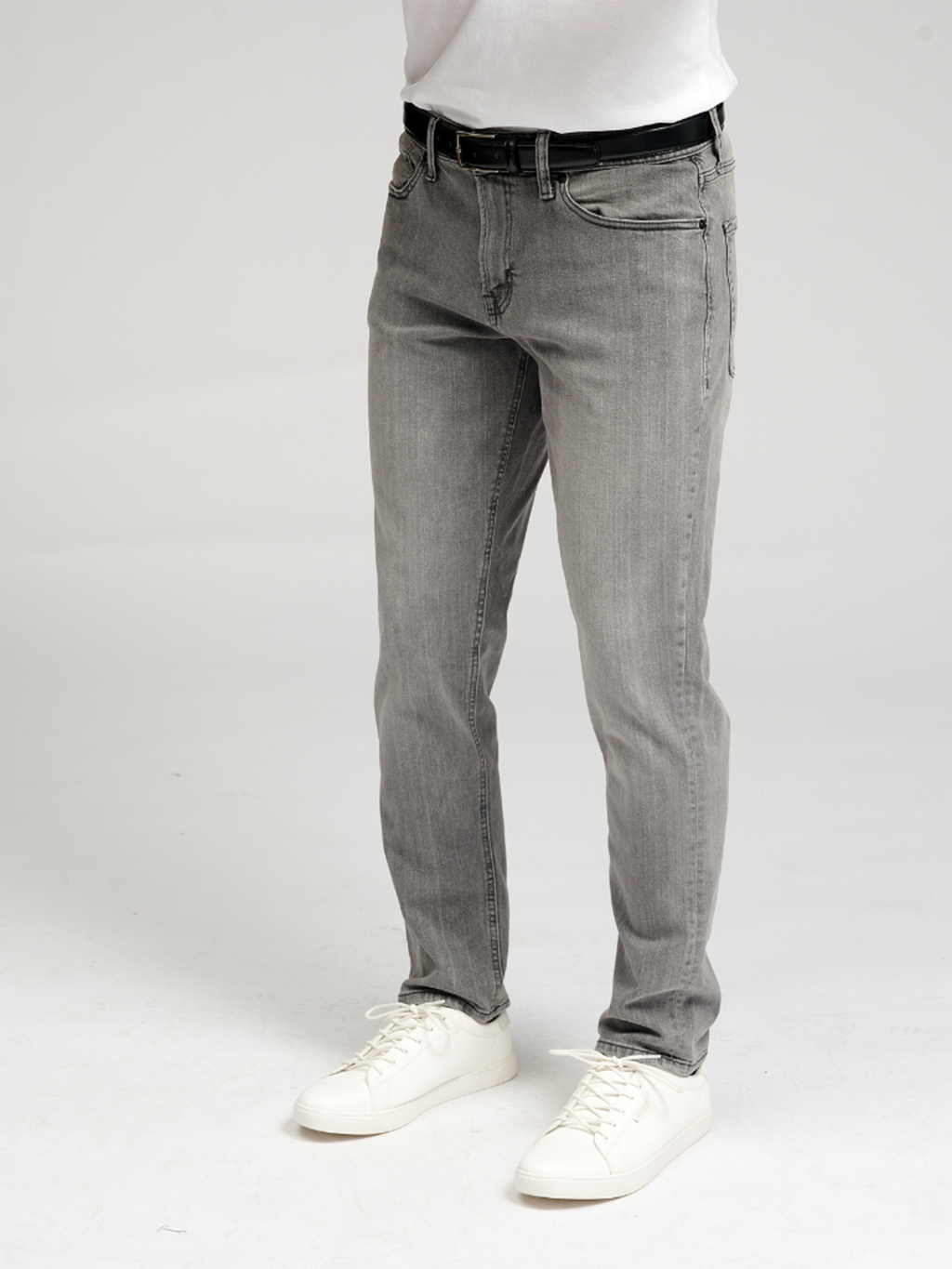 Performance Jeans (Regular) - Grå Denim