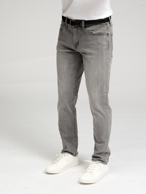 Performance Jeans (Regular) - Grå Denim