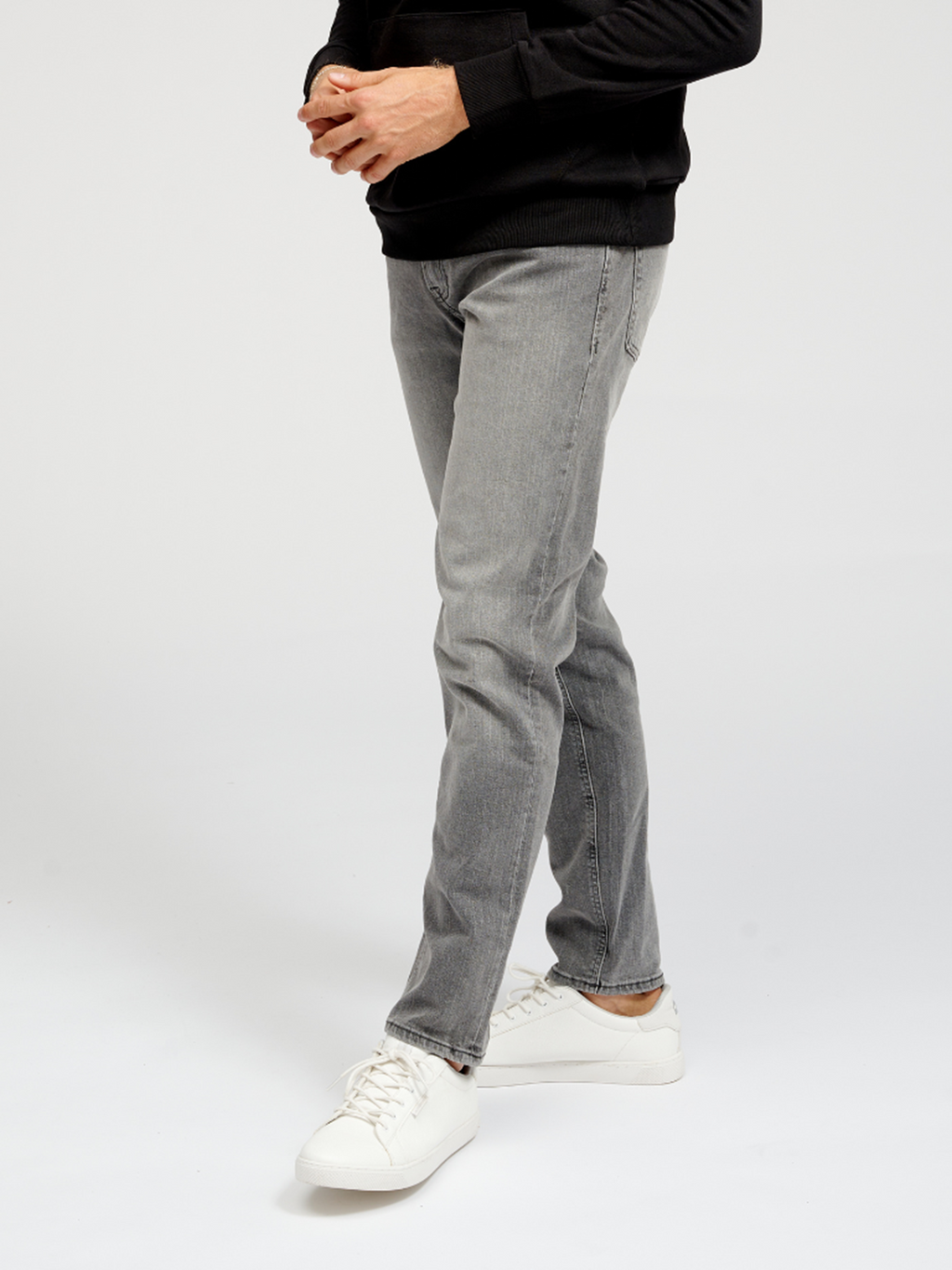 Performance Jeans (Regular) - Grå Denim