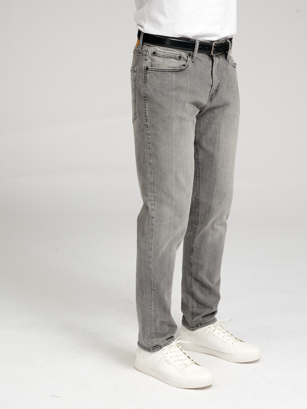 Performance Jeans (Regular) - Grå Denim