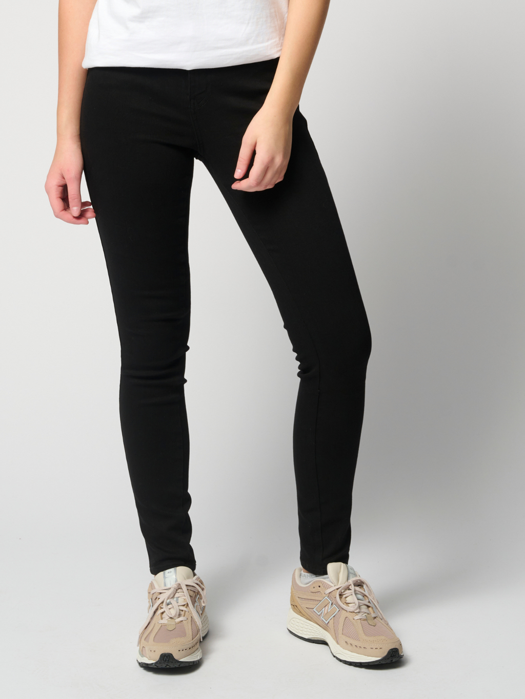 Performance Skinny Jeans - Black Denim