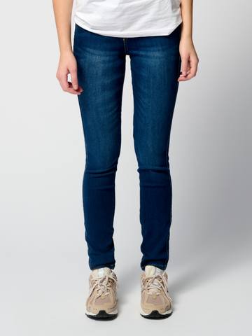 Performance Skinny Jeans - Dark Blue Denim