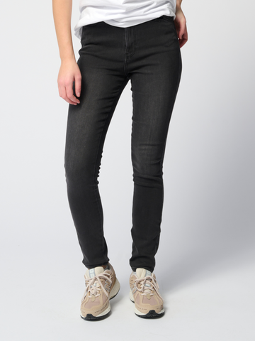 Performance Skinny Jeans - Washed Black Denim