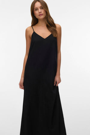 Mymilo Singlet Ankle Dress - Svart