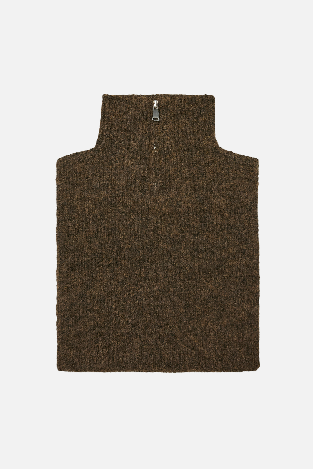 Cora Zipper Bibneck - Chokladtårta Melange