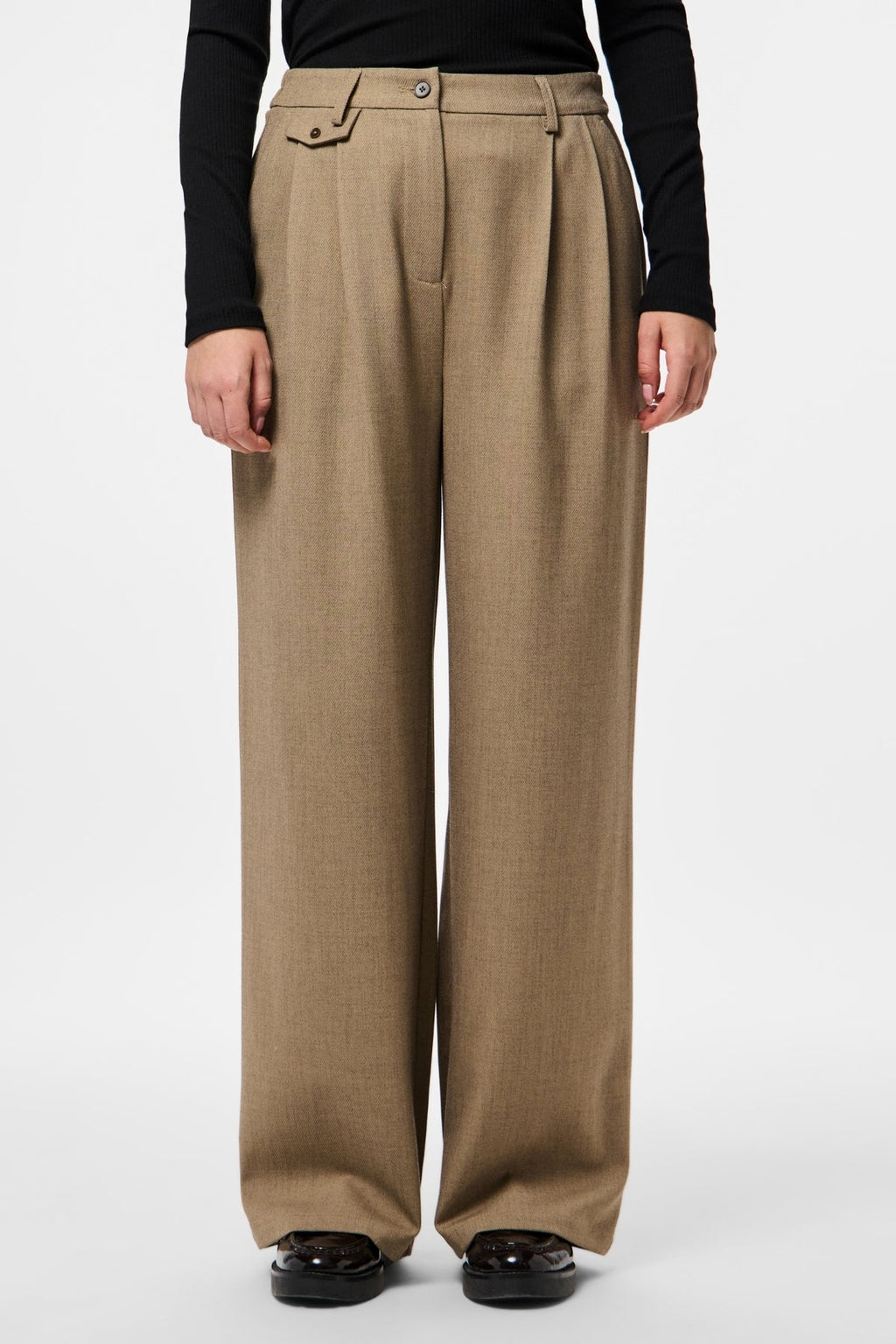Bubbles Hw Pants - Greige