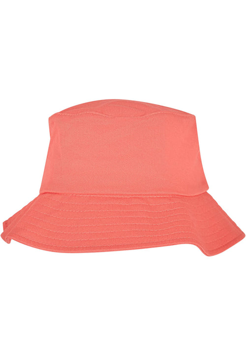 Cotton Twill Bucket Hat - Kryddig Korall