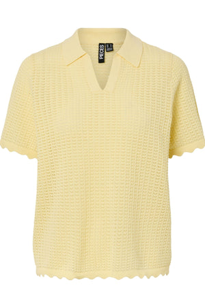 Scout Polo Stickad - French Vanilla