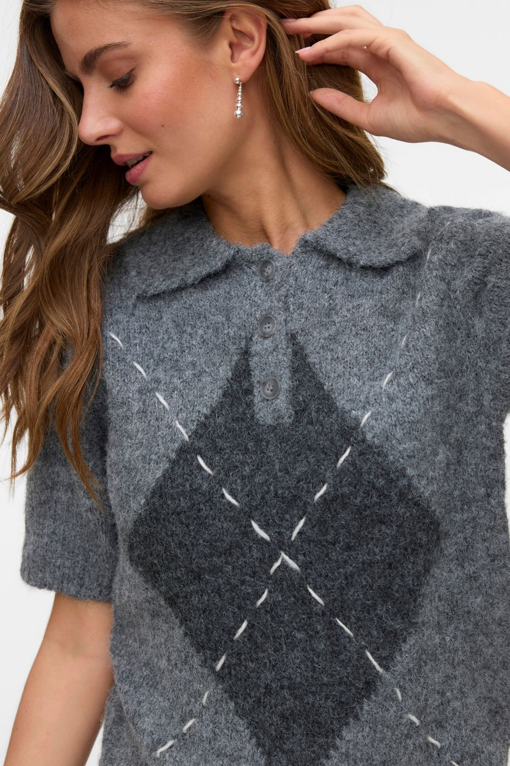 Bliss 2/4 Polotröja - Mellangråmelerad