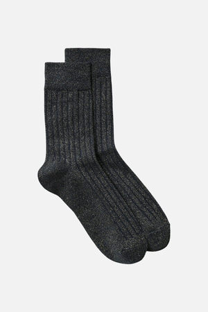 Kamala Glitterstrumpor - Navy Blazer