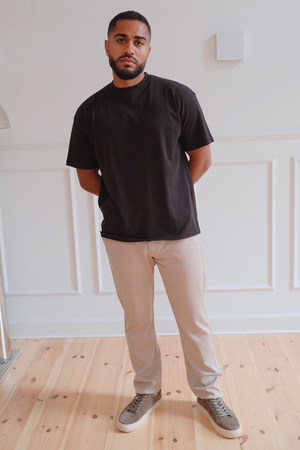 Heavy Boxfit Tee - Svart