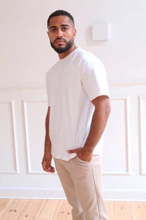 Heavy Boxfit Tee - Vit