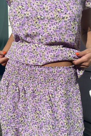 Star Smock Kjol - Lemon Meringue