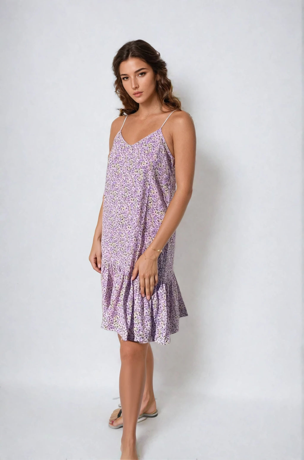 Star Singlet Klänning - Lemon Meringue