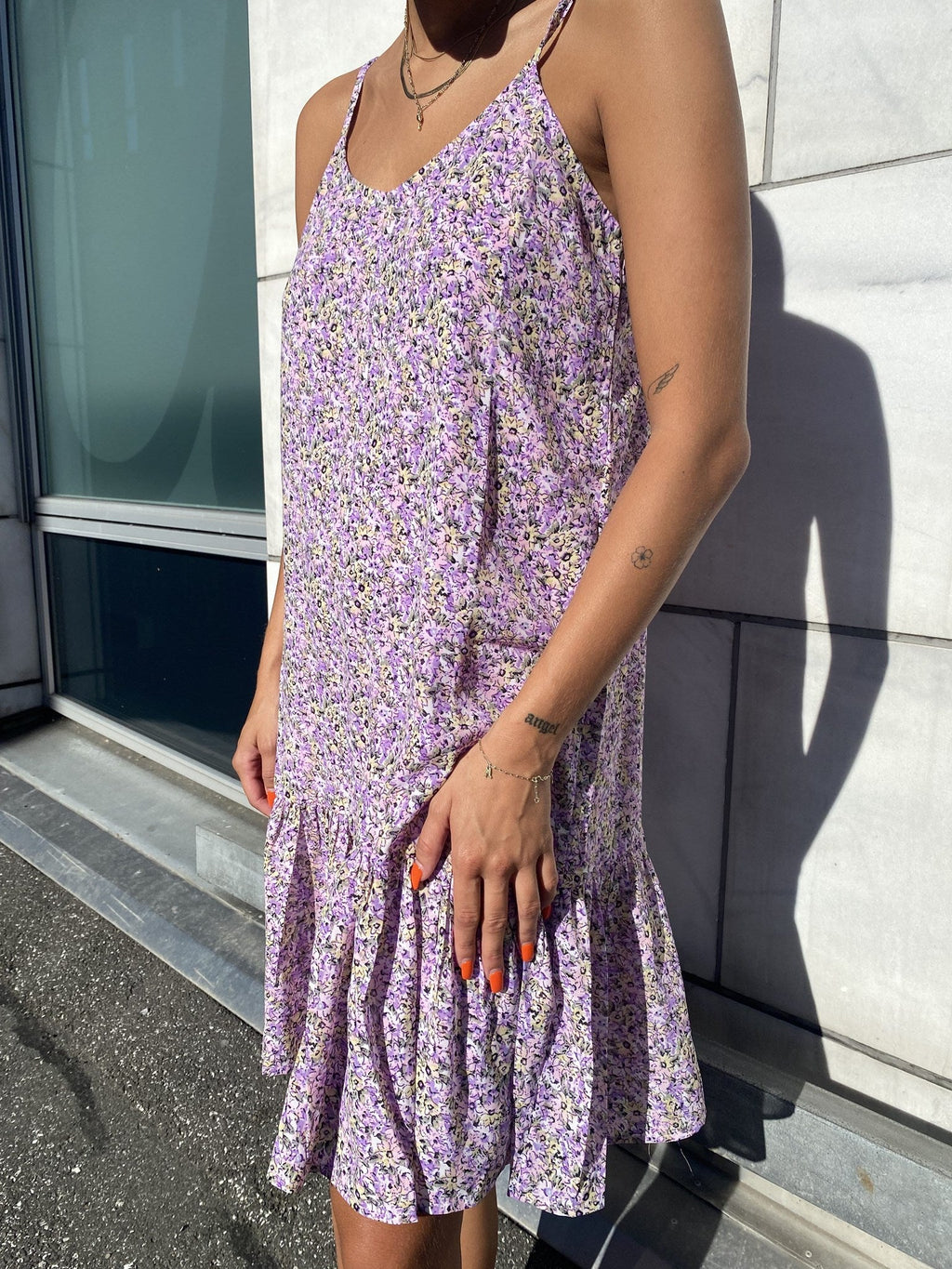 Star Singlet Klänning - Lemon Meringue