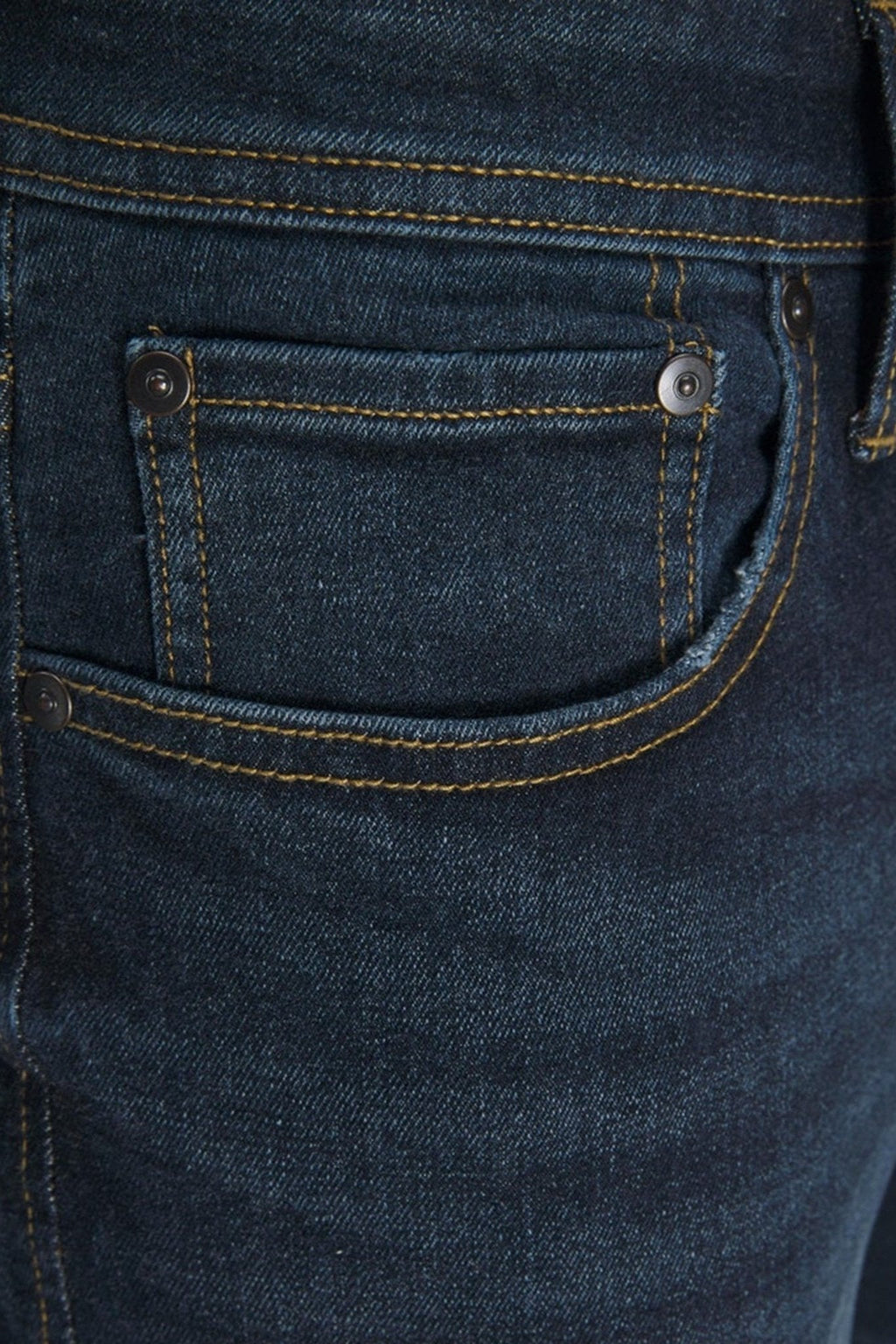 Performance Jeans (Regular) - Dark Blue Denim