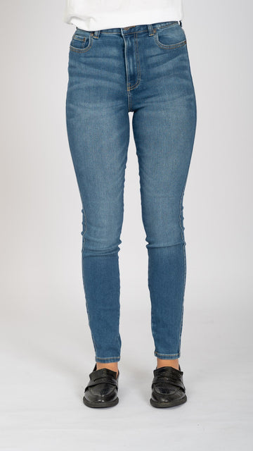 Performance Skinny Jeans - Light Blue Denim