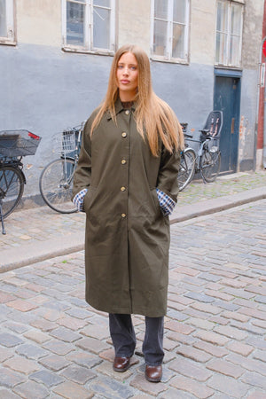 Livia Trenchcoat - Olivgrön