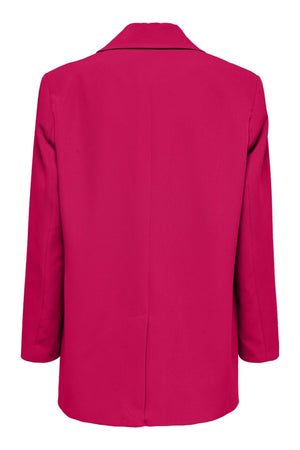 Lana-Berry Oversized Blazer - Surf the Web