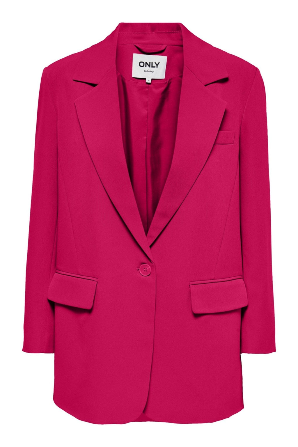 Lana-Berry Oversized Blazer - Surf the Web