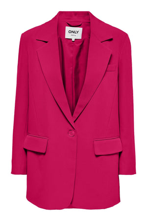 Lana-Berry Oversized Blazer - Surf the Web