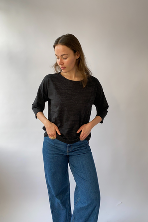 Malena Lurex Blus - Silver