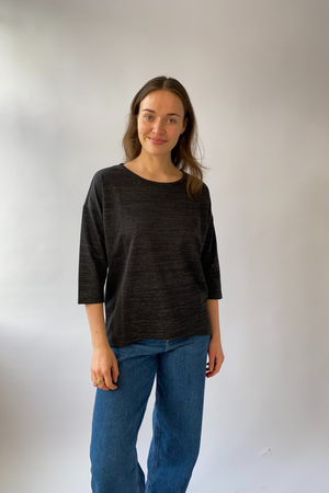 Malena Lurex Blus - Silver
