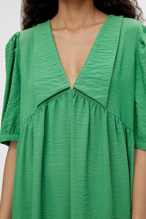 Alaia Läng Klänning - Artichoke Green