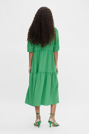 Alaia Läng Klänning - Artichoke Green