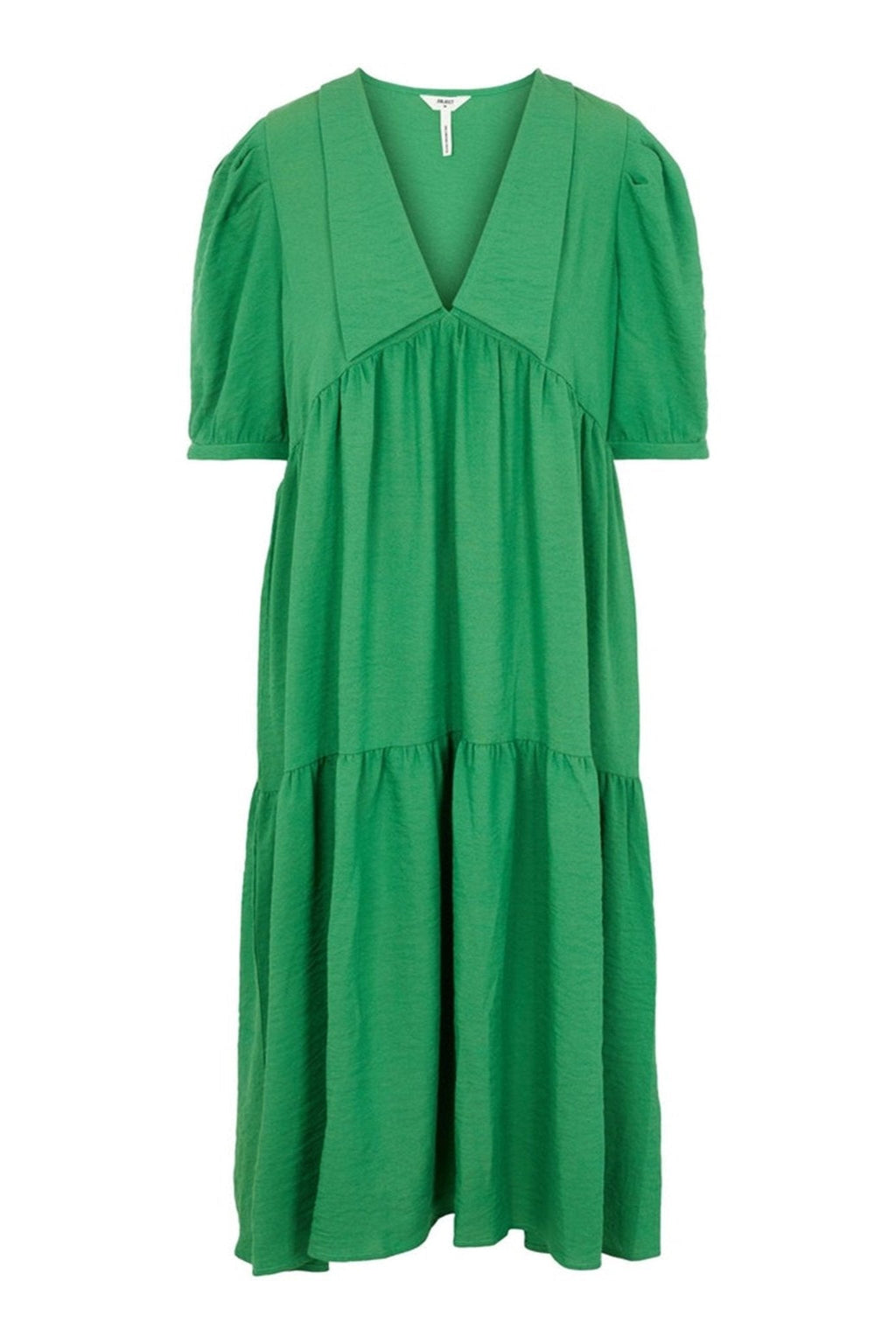 Alaia Läng Klänning - Artichoke Green