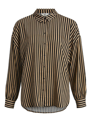 Thyra Långärmad Skjorta - Humus