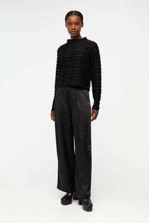 Runa Långärmad Blus - Svart