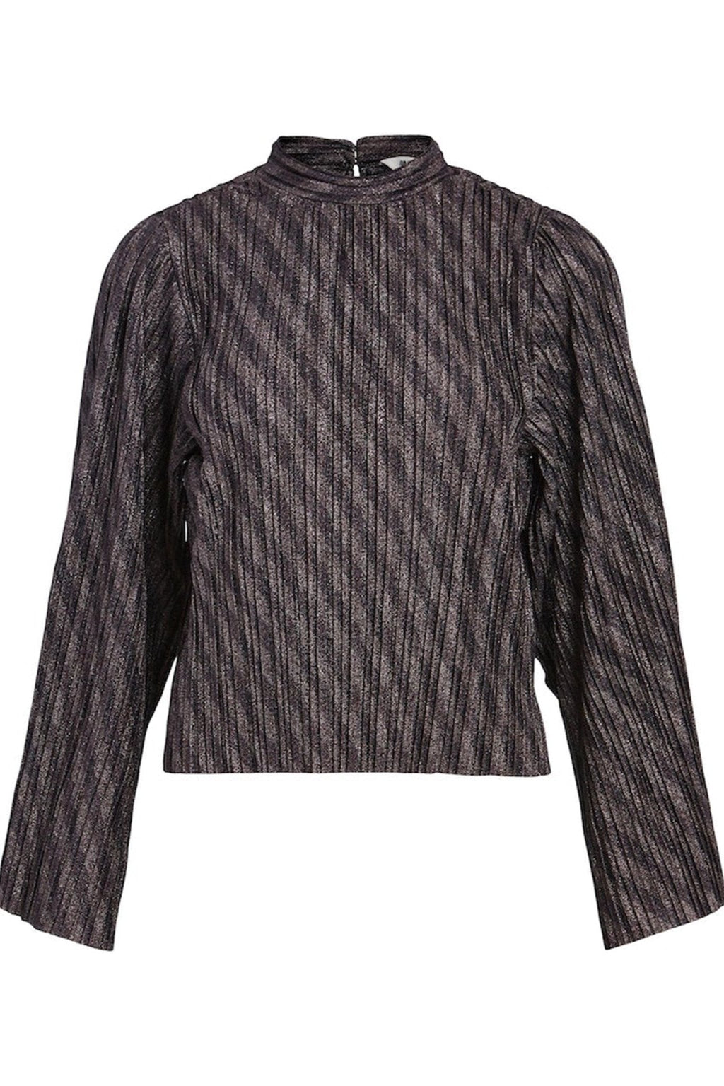 Lux Långärmad Blus - Svart