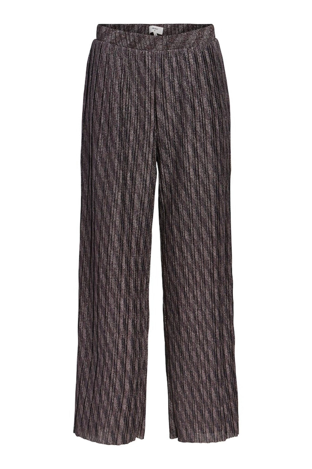 Lux High Waist Byxor - Svart