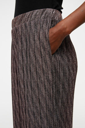Lux High Waist Byxor - Svart