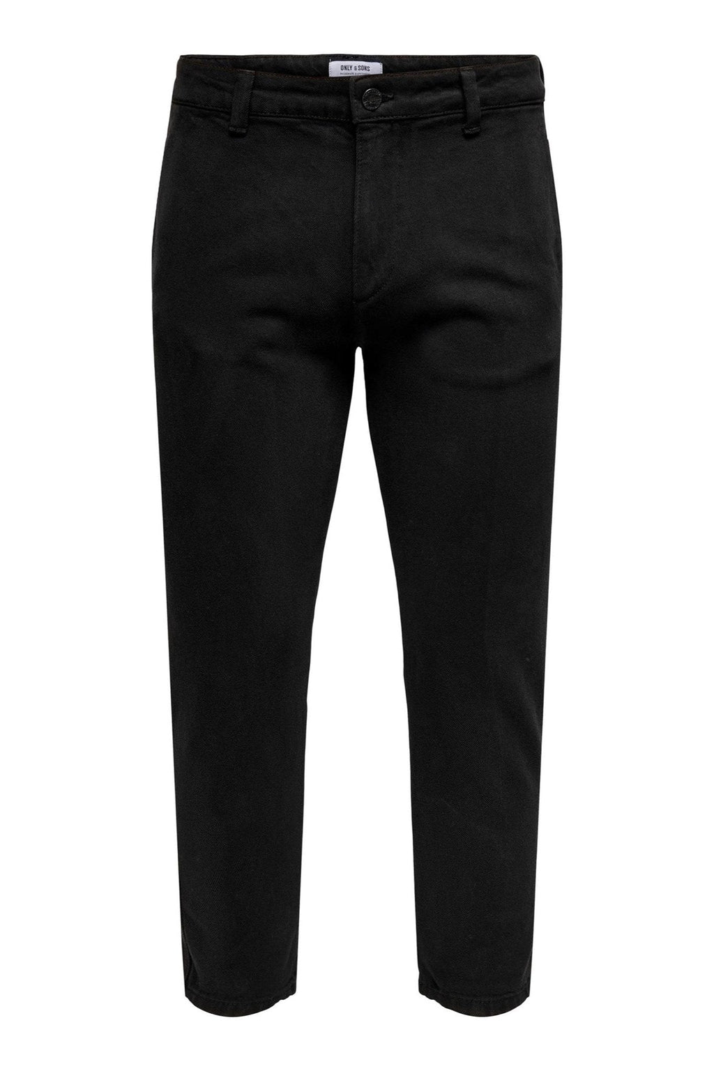 Avi Beam Chino Twill Pants - Svart