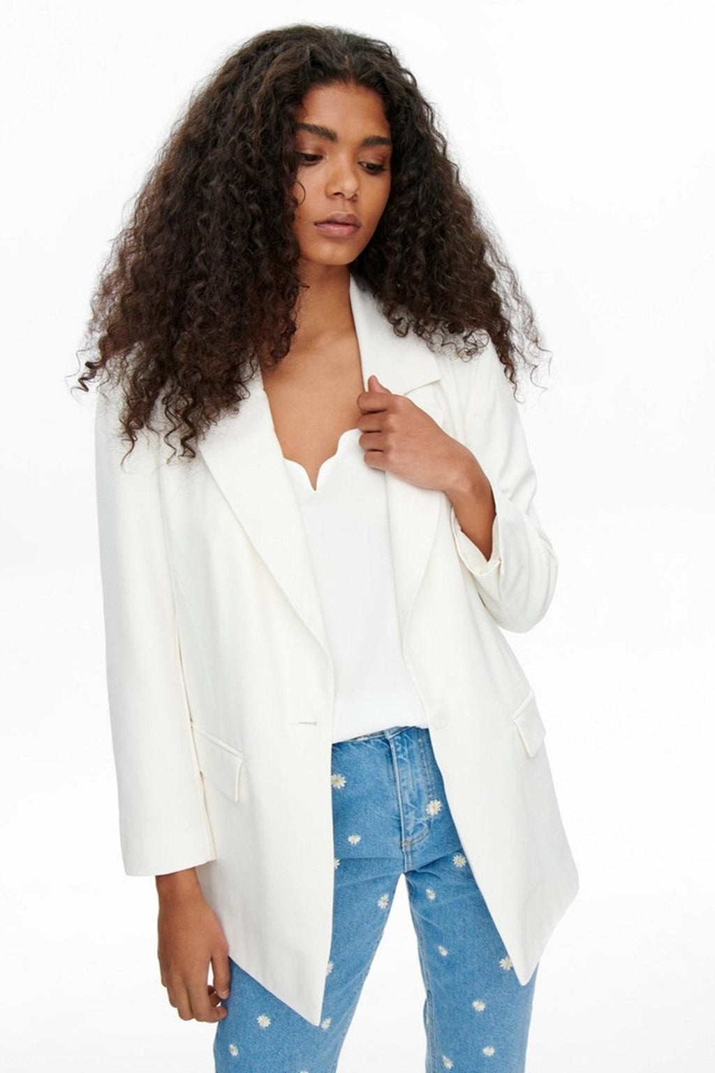 Violet kavaj - Cloud Dancer