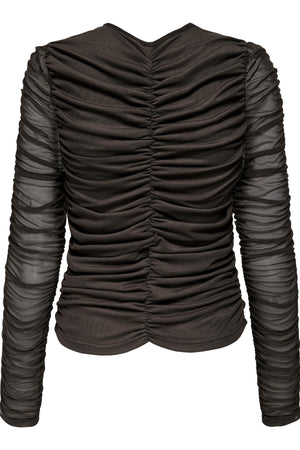 Liv Långärmad Blus - Svart