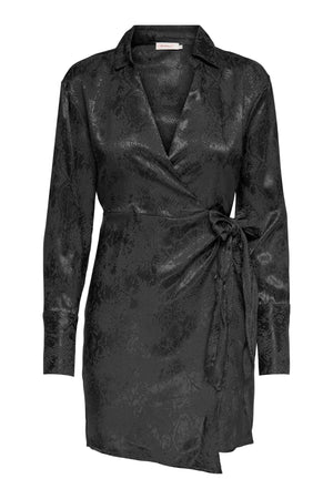 Alice Långärmad Mini Klänning - Svart