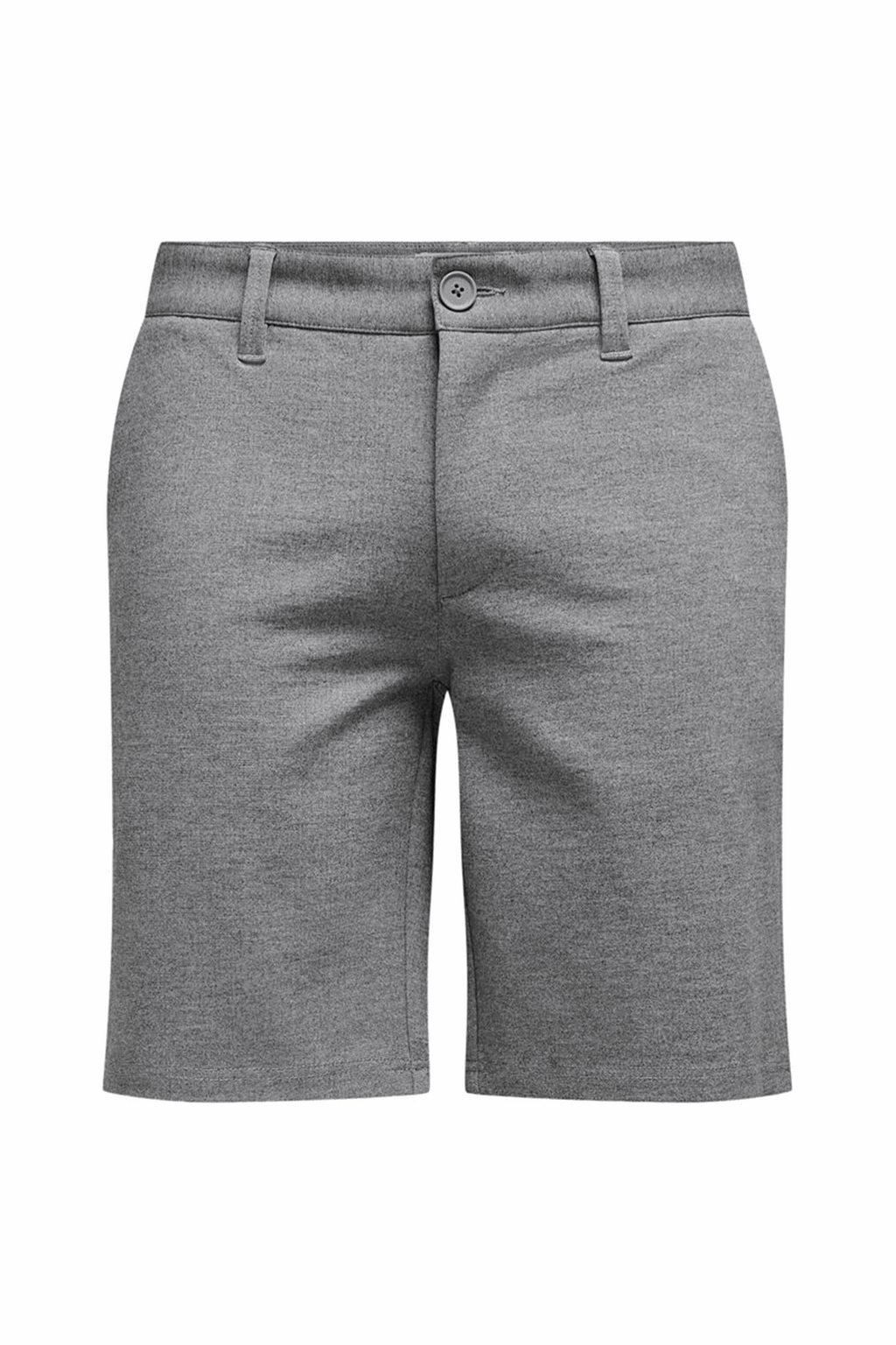 Chino Shorts - Gråmelerad