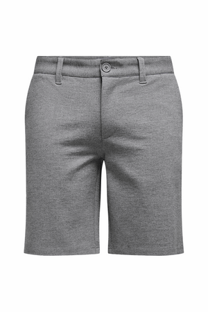 Chino Shorts - Gråmelerad