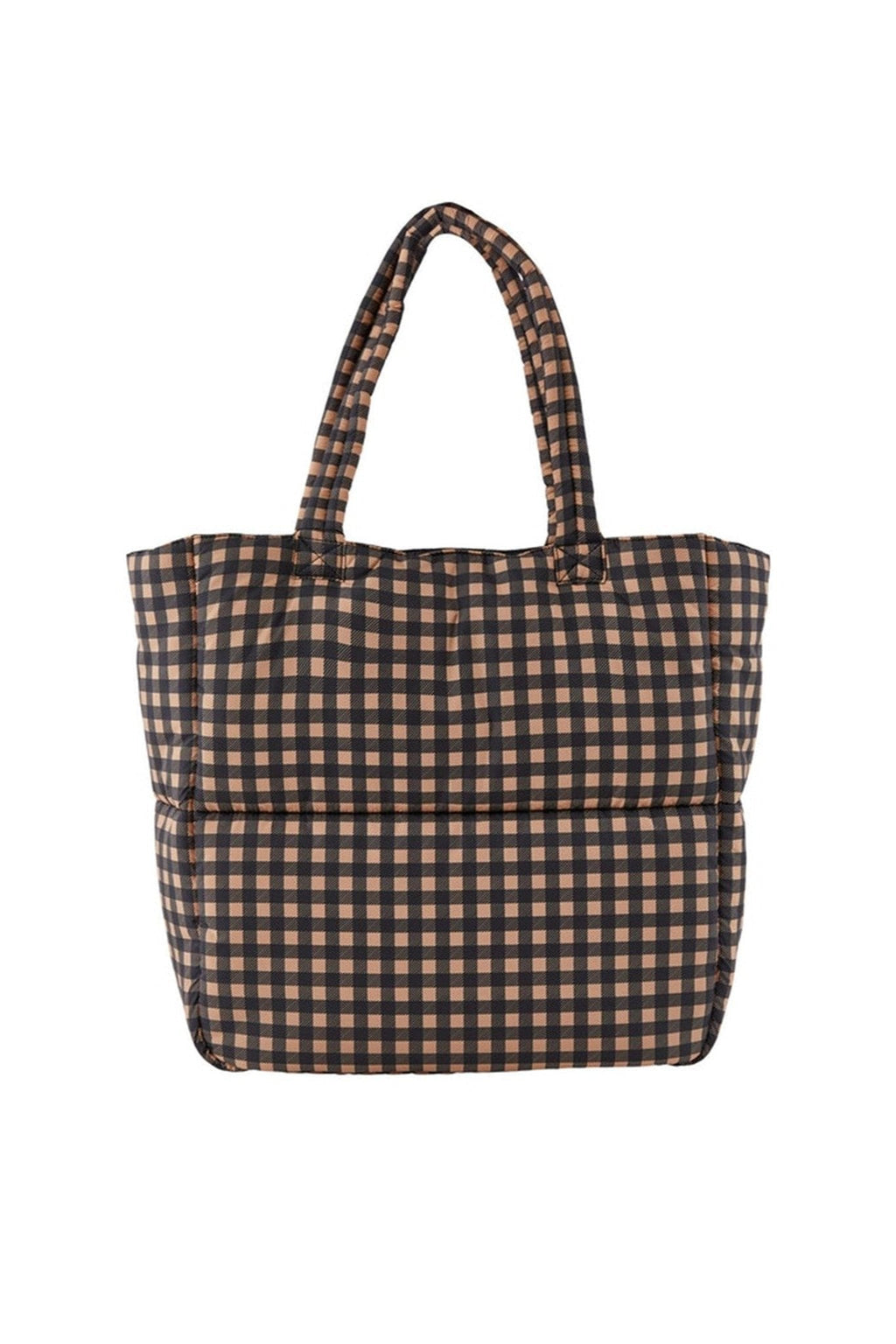 Fulla Padded Shopper Väska - Iced Coffee