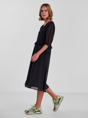 Agana Midi Klänning - Svart