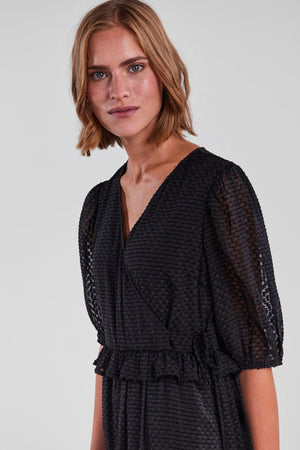 Agana Midi Klänning - Svart