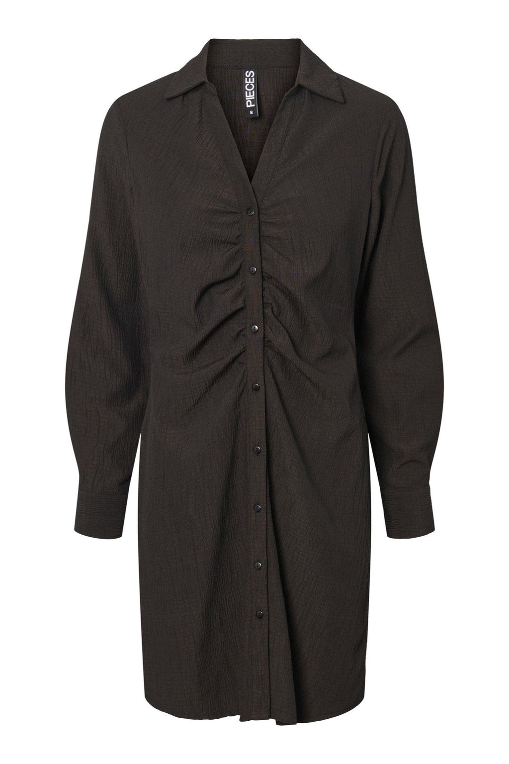 Anne Långärmad Klänning - Svart